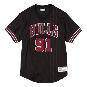 Mitchell & Ness Name And Number Mesh Top Chicago Bulls 1996-97 Dennis Rodman Jersey