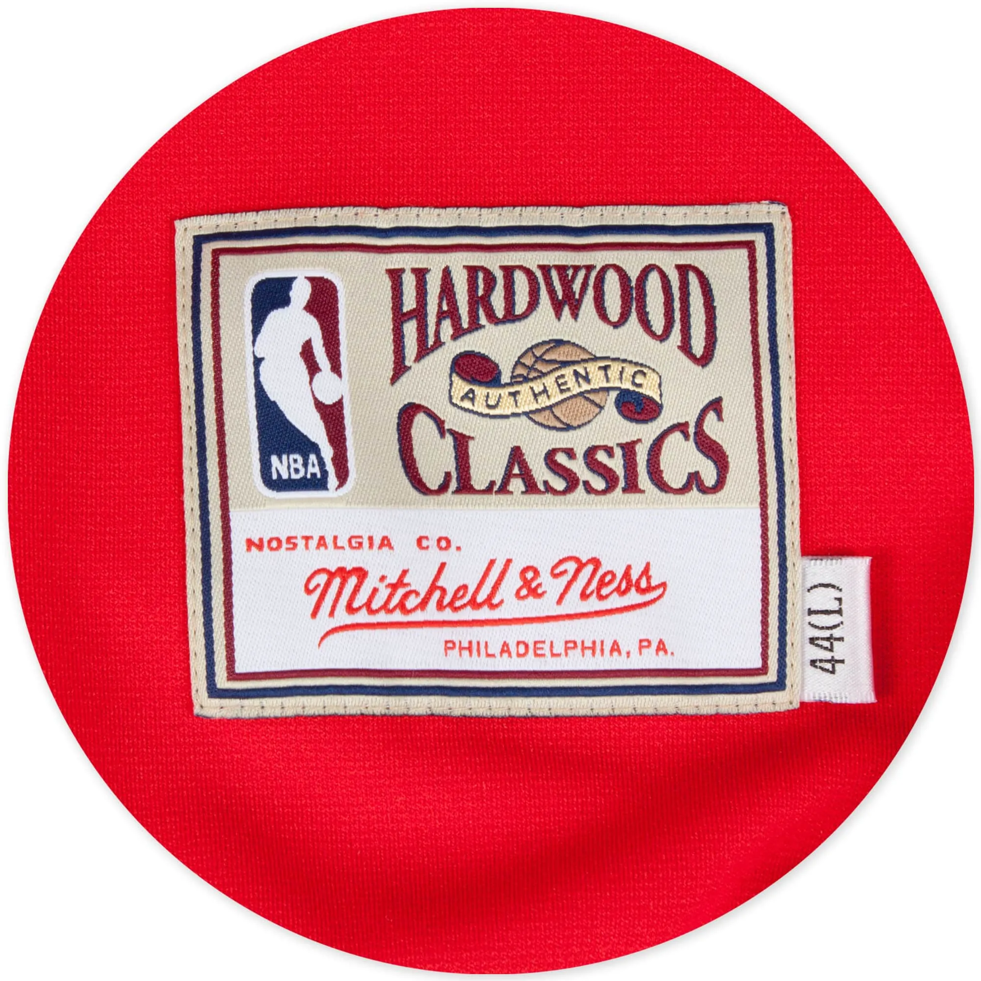 Mitchell & Ness Red Chicago Bulls 1987-88 Authentic Shooting Shirt