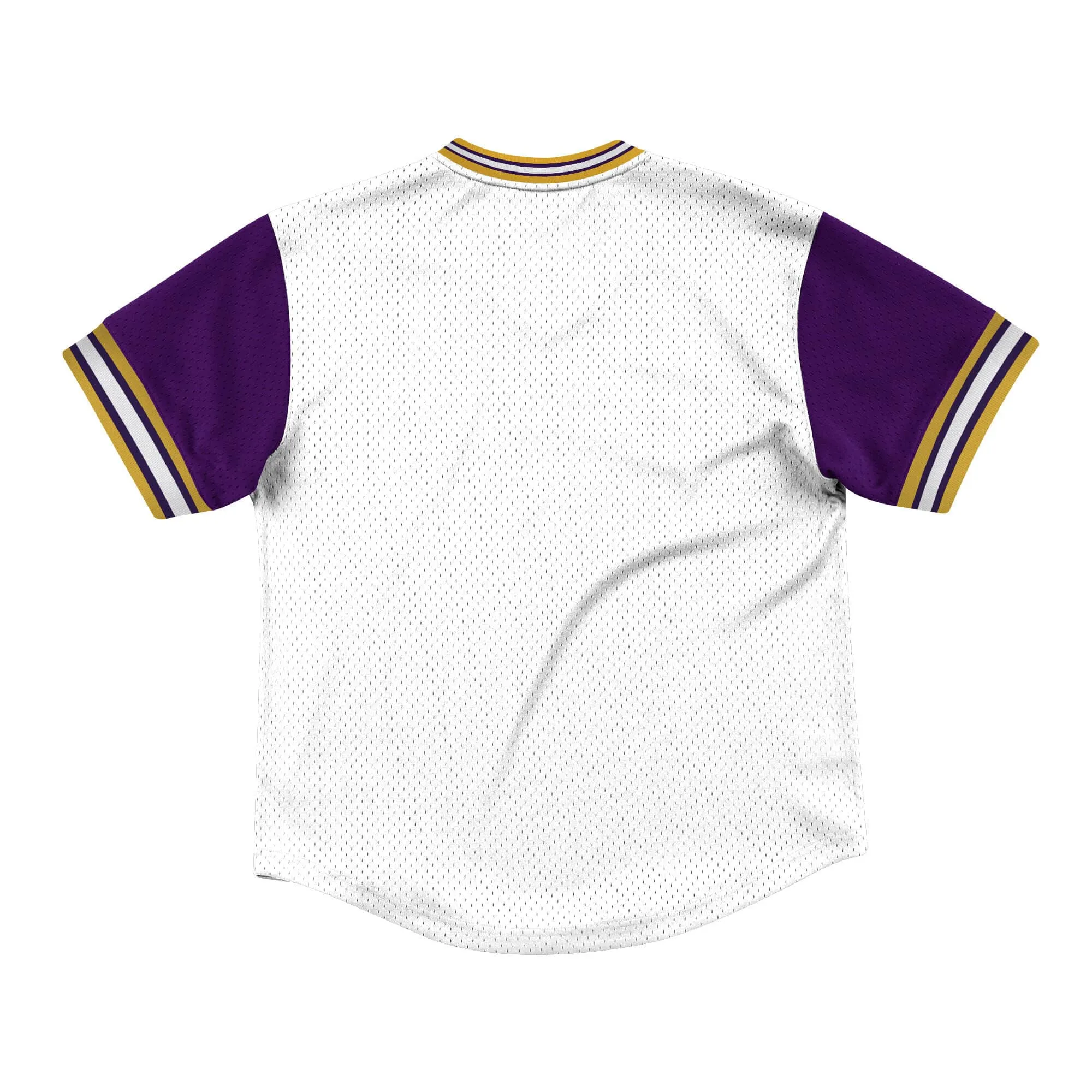 Mitchell & Ness Top Prospect Mesh V-Neck Los Angeles Lakers Jersey