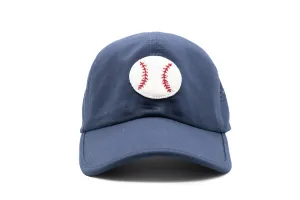 Navy Athletic Hat   Terry Baseball