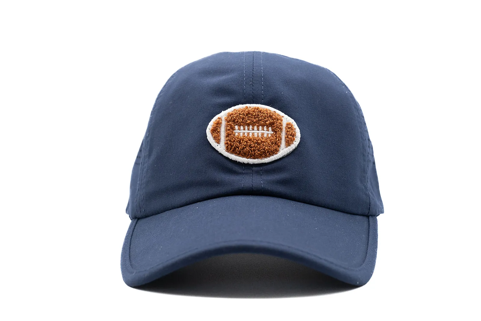 Navy Athletic Hat   Terry Football