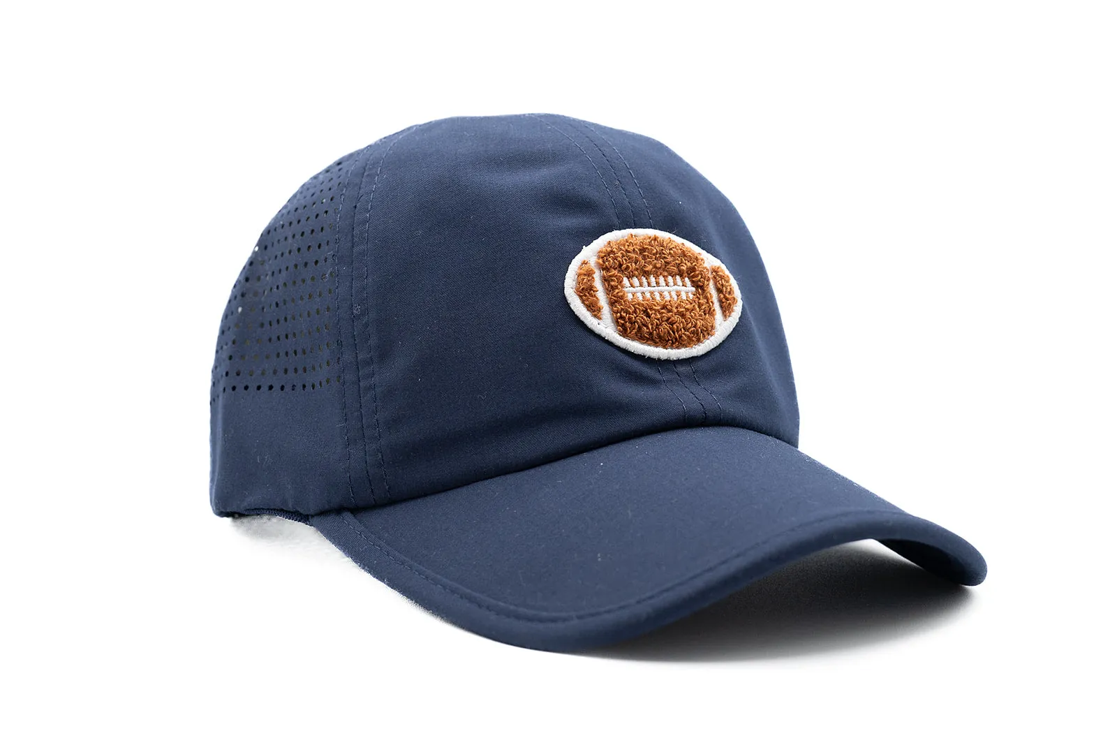 Navy Athletic Hat   Terry Football
