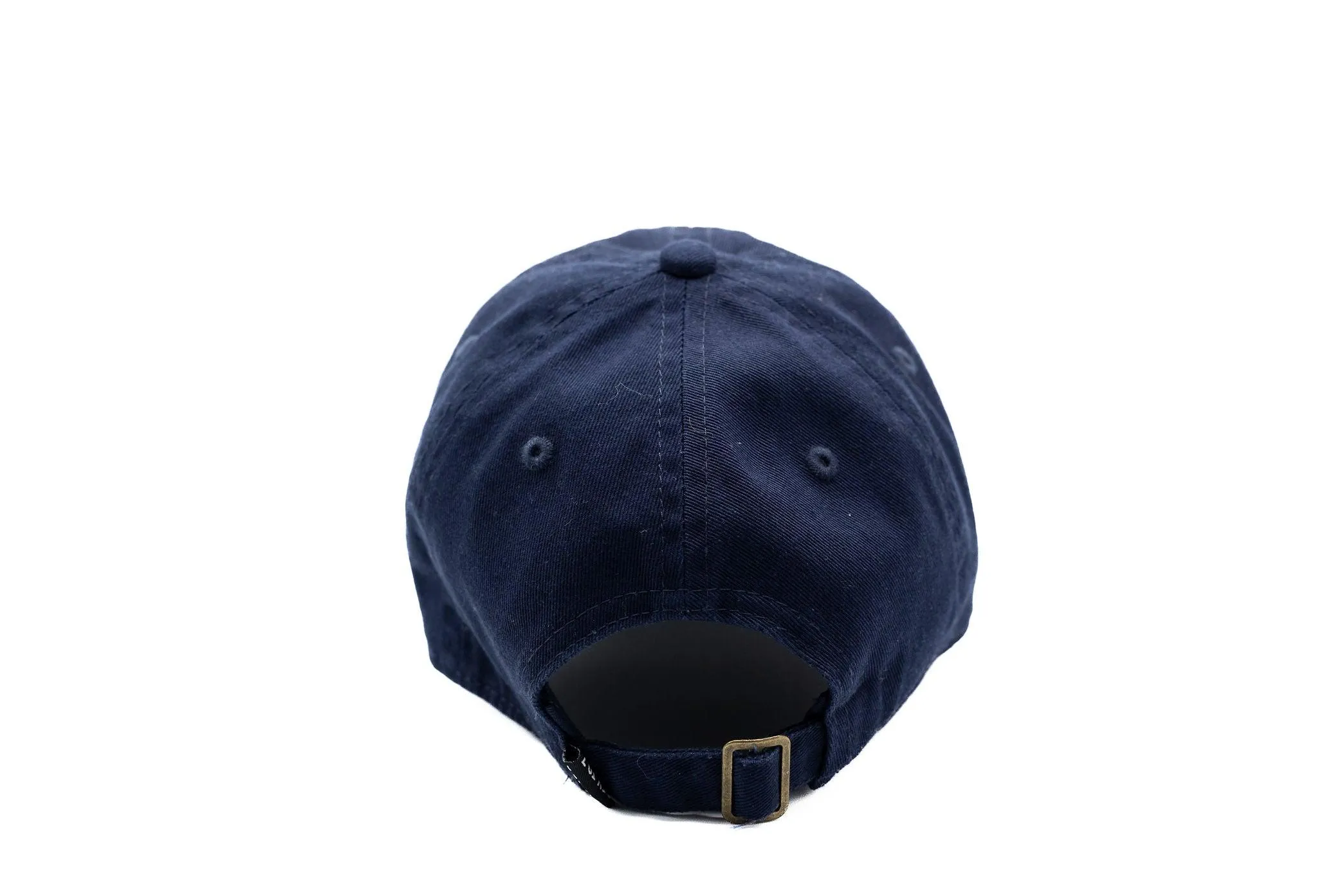 Navy Blue Glitter Gold Terry Star Hat