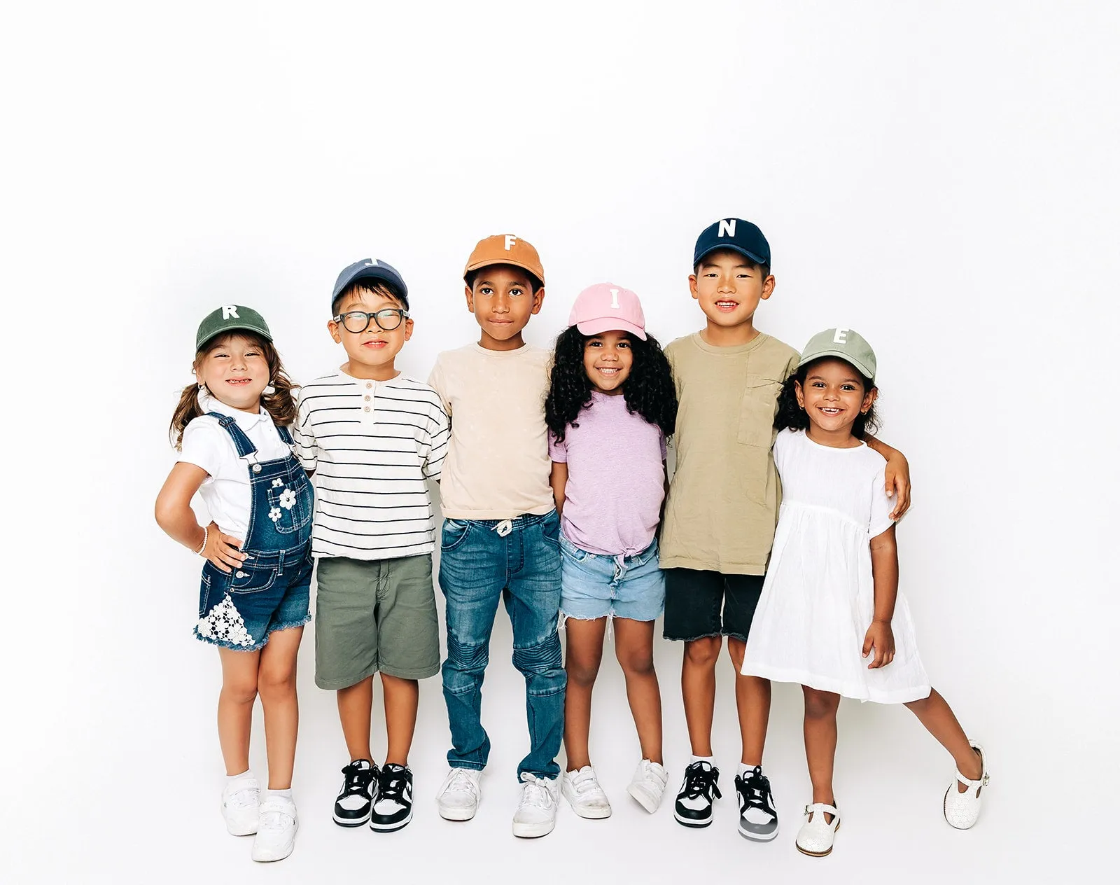 Navy Blue Hat   White Terry Letter