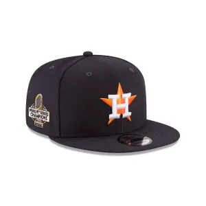 Navy Blue Houston Astros 2022 World Series Champions Side Patch New Era 9Fifty Snapback