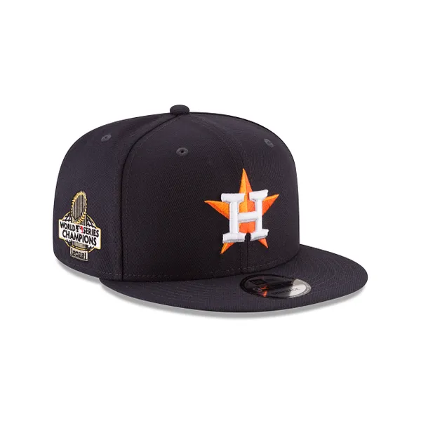 Navy Blue Houston Astros 2022 World Series Champions Side Patch New Era 9Fifty Snapback