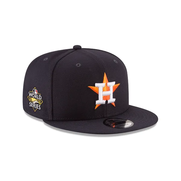 Navy Blue Houston Astros 2022 World Series Side Patch New Era 9Fifty Snapback