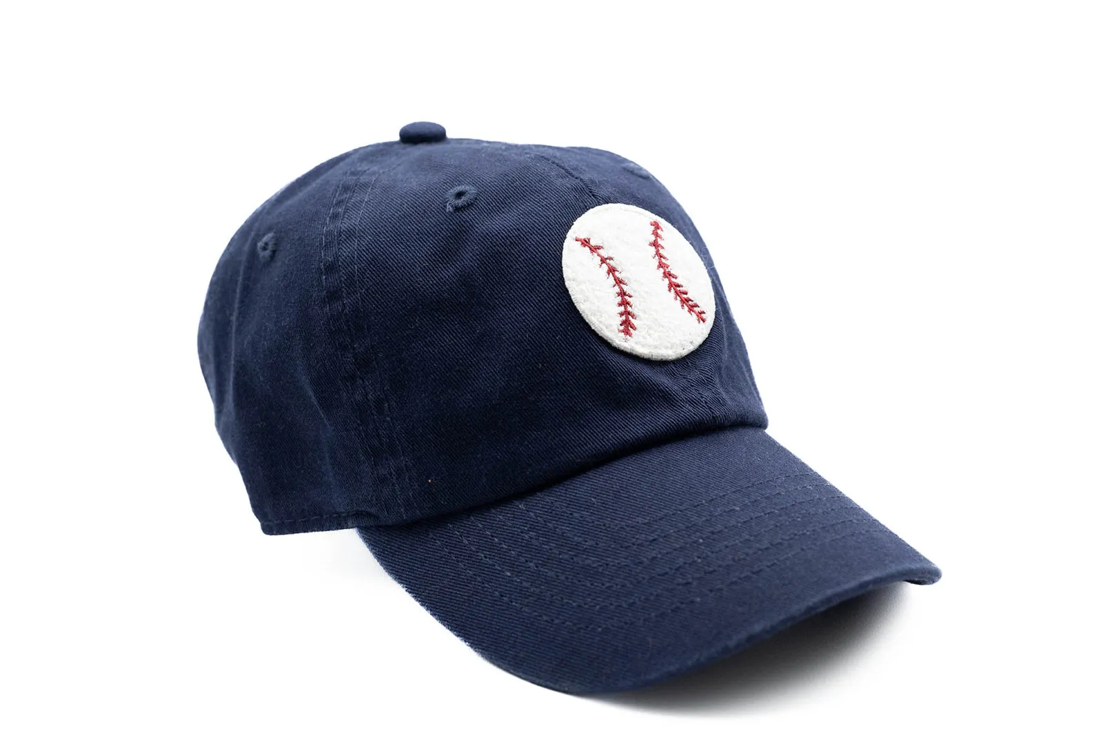 Navy Hat   Terry Baseball