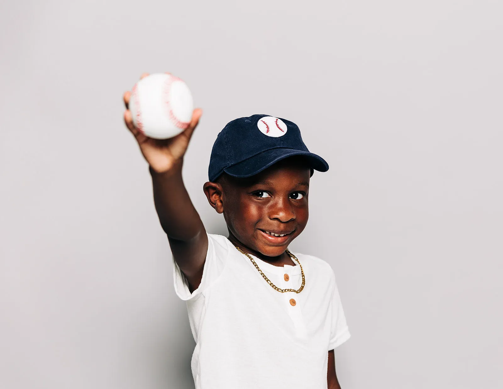 Navy Hat   Terry Baseball