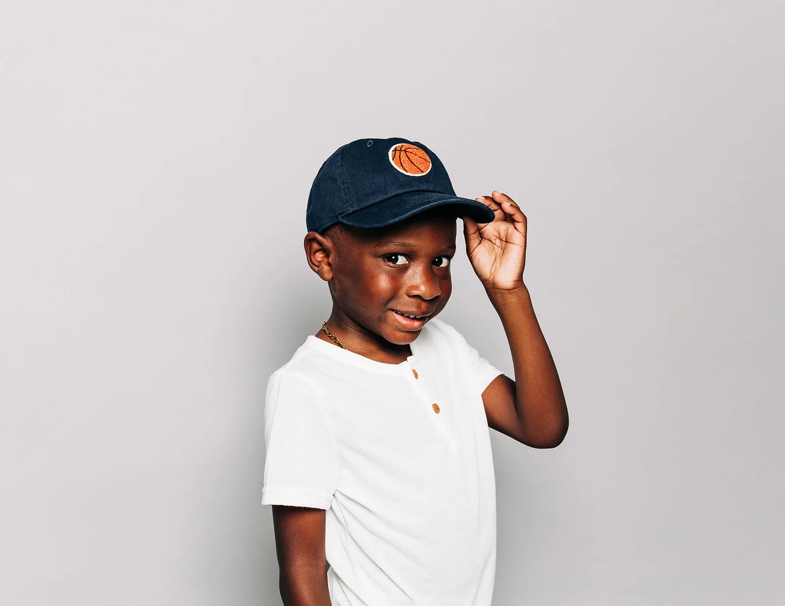 Navy Hat   Terry Basketball