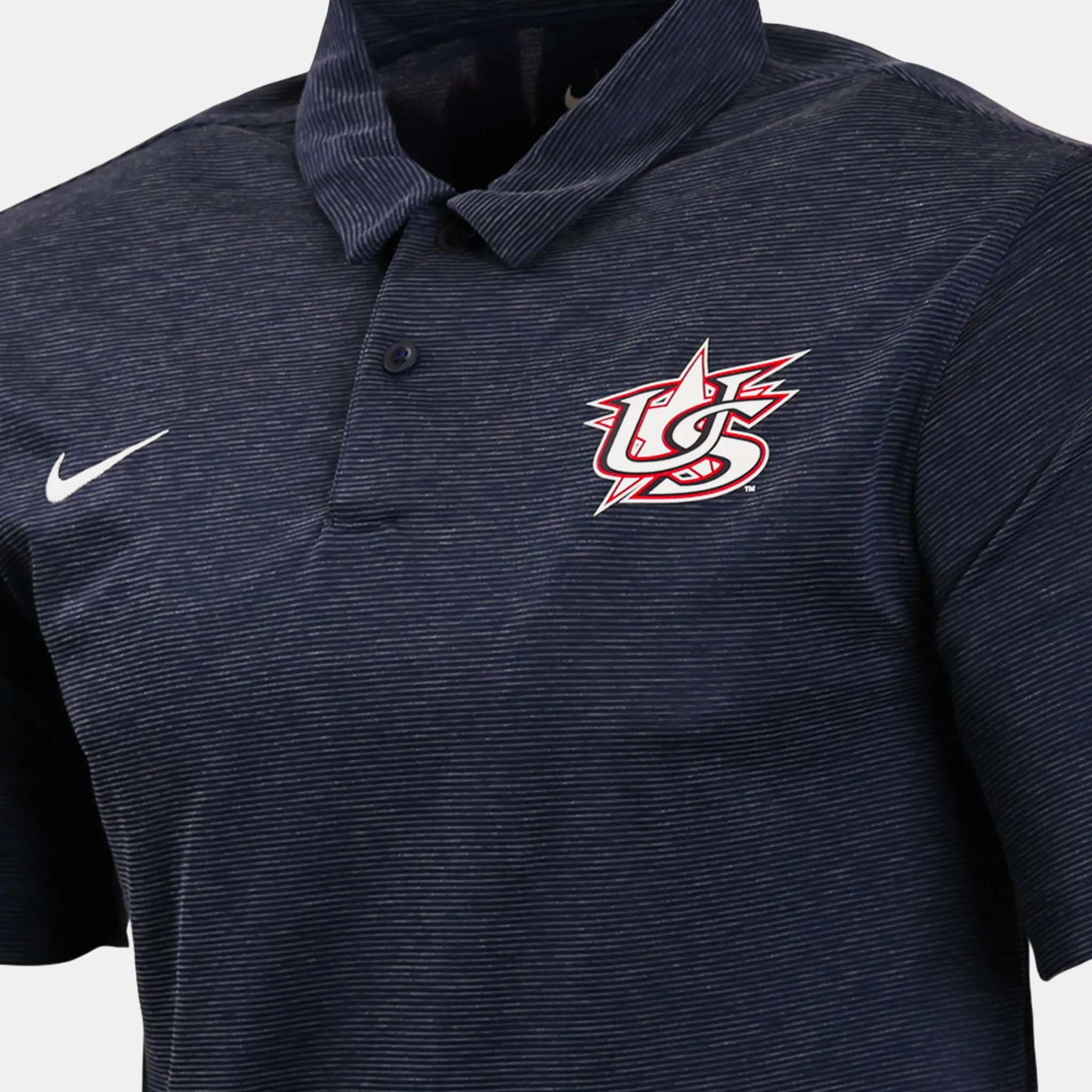 Navy Heather Polo