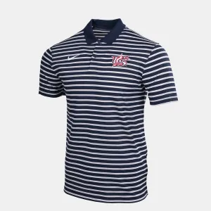 Navy Victory Stripe Polo