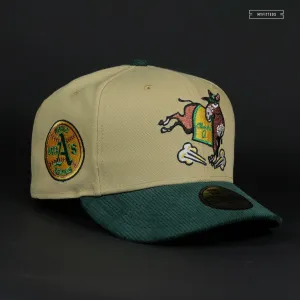 OAKLAND ATHLETICS 1973 WORLD SERIES "CHARLIE-O" NEW ERA FITTED CAP
