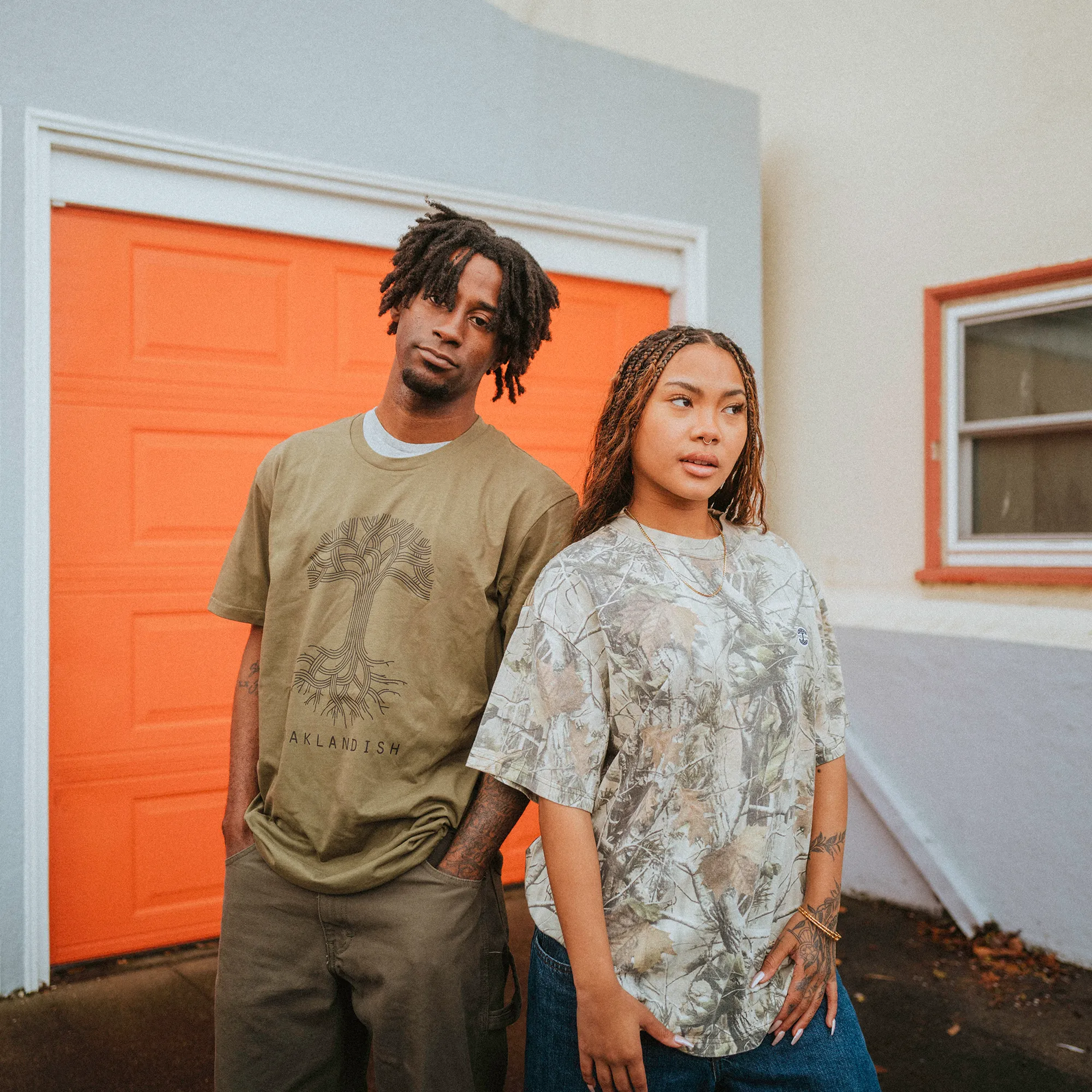 Oaklandish Camo Tree Tee