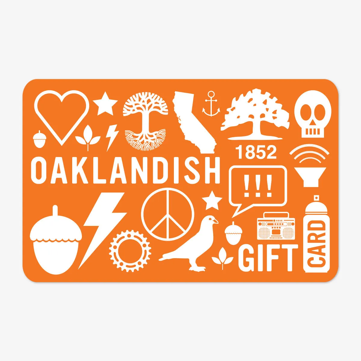 Oaklandish Online Gift Card - 100
