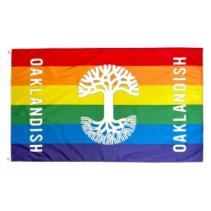 Oaklandish Pride Logo Flag