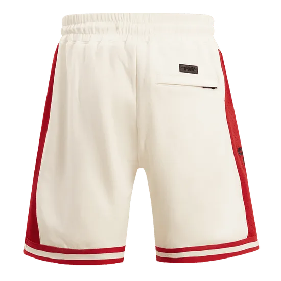 Off White Chicago Bulls Pro Standard Retro Classic DK 2.0 Shorts
