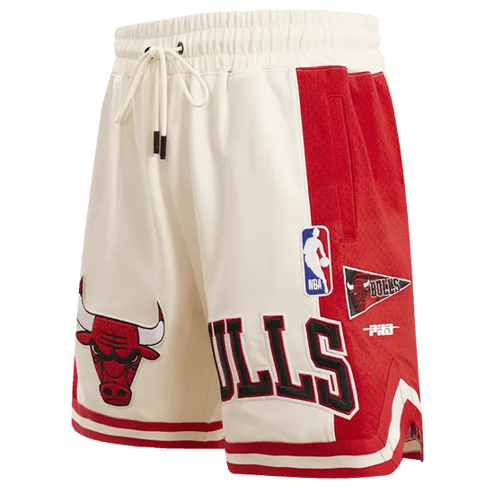 Off White Chicago Bulls Pro Standard Retro Classic DK 2.0 Shorts