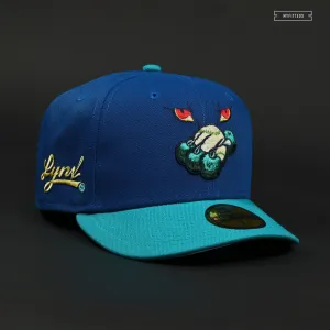 OTTAWA LYNX SEASHORE SLATE CALYPSO GREEN NEW ERA FITTED CAP