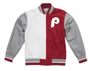 Philadelphia Phillies Mitchell & Ness Men's MLB Team History Warm up Jacket
