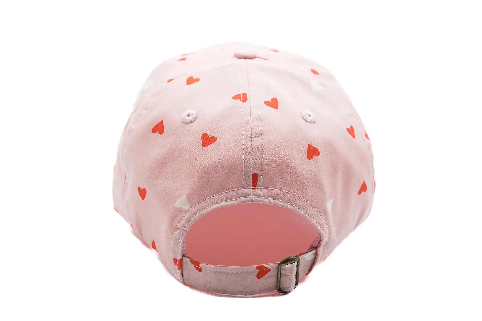 Pink Hearts Letter Baseball Hat