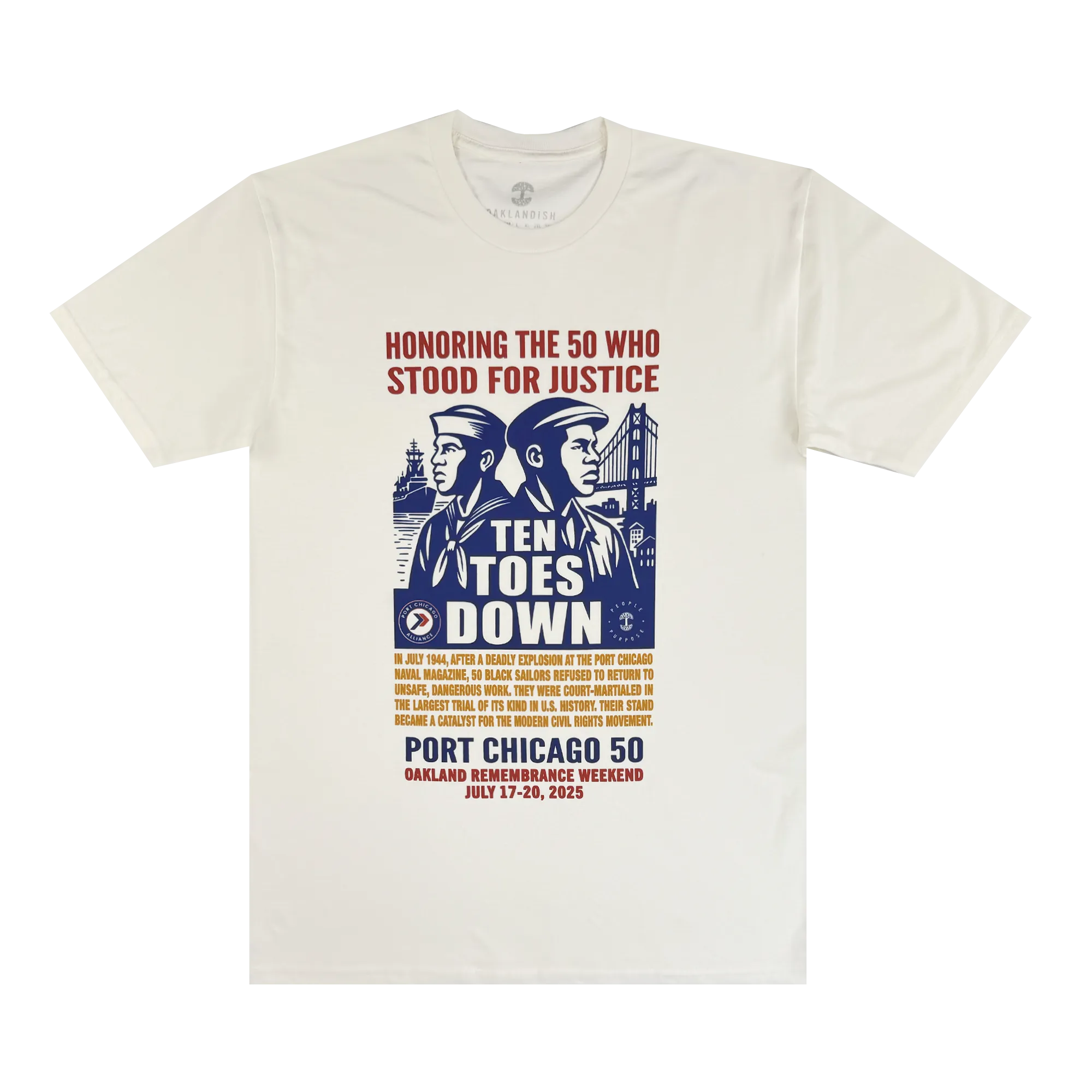 Port Chicago 50 Tee