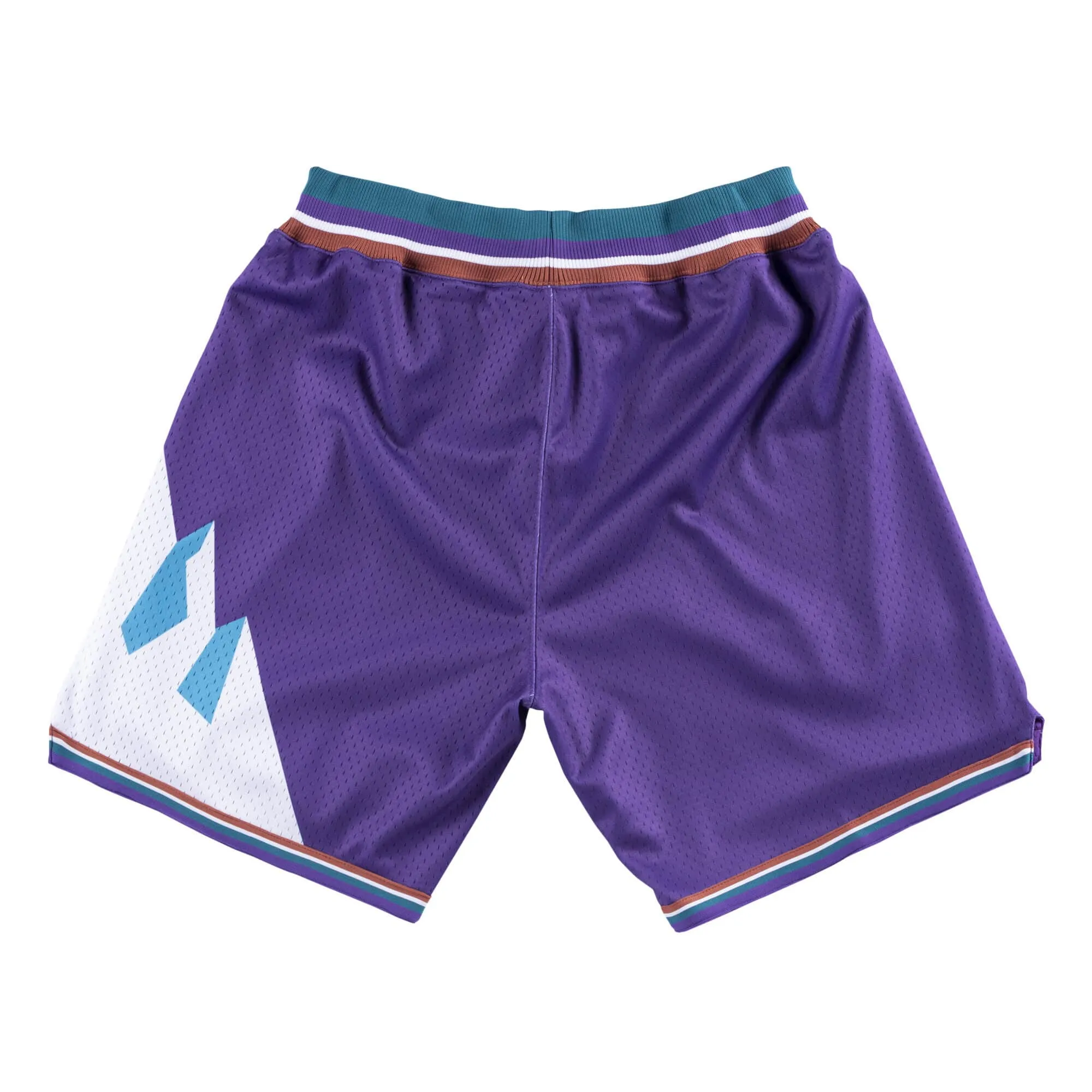 Purple Utah Jazz 1996-97 Mitchell & Ness NBA Men's Authentic NBA Shorts