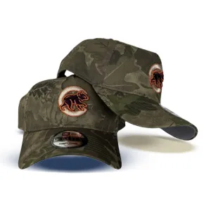 Real Tree Camo Chicago Cubs Curved Brim Gray Bottom New Era 9Forty Snapback