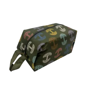 Repeat Tree Pouch Medium - Green