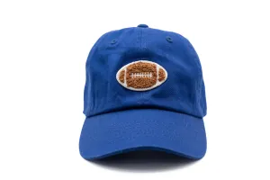 Royal Blue Hat   Terry Football