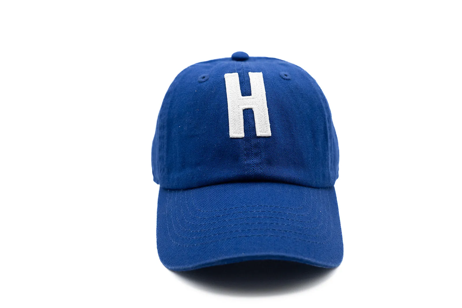 Royal Blue Letter Baseball Hat
