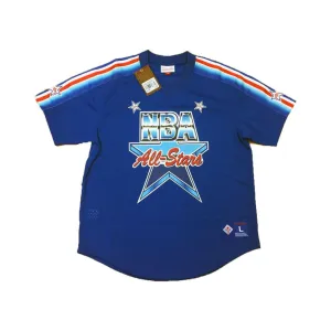 Royal Blue NBA All Star Mitchell & Ness 1991 Mesh V-Neck Jersey