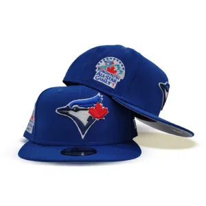 Royal Blue Toronto Blue Jays Gray Bottom 1991 All Star Game Side Patch New Era 9Fifty Snapback