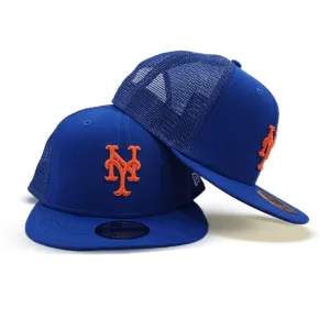 Royal Blue Trucker New York Mets Gray Bottom New Era 9Fifty Snapback
