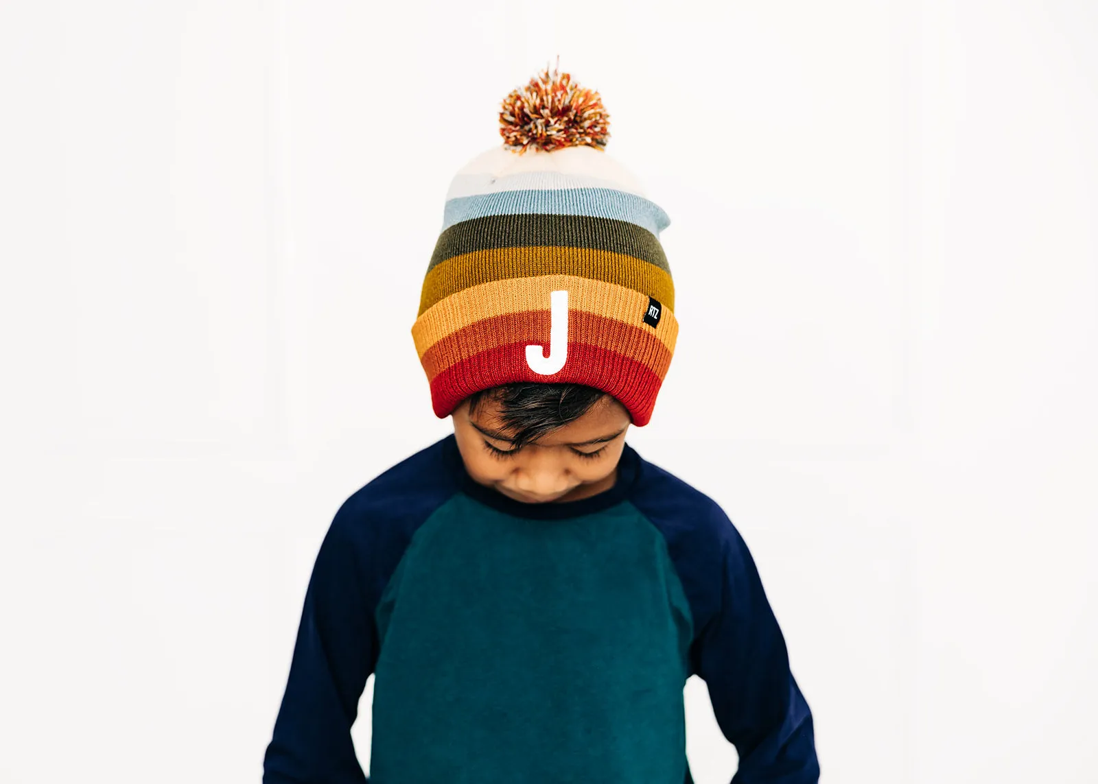 Sedona Stripe Pom Pom Hat