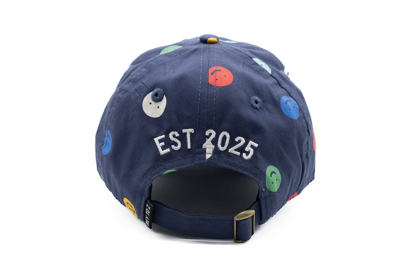 Smiley Dot Letter Baseball Hat