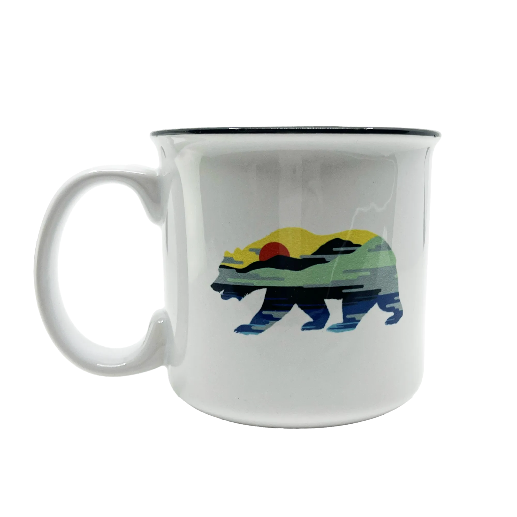 Sunset Bear Coffee Mug