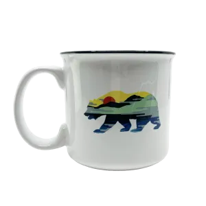 Sunset Bear Coffee Mug