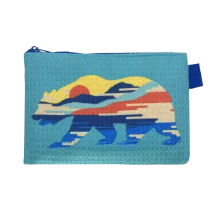 Sunset Bear Pouch