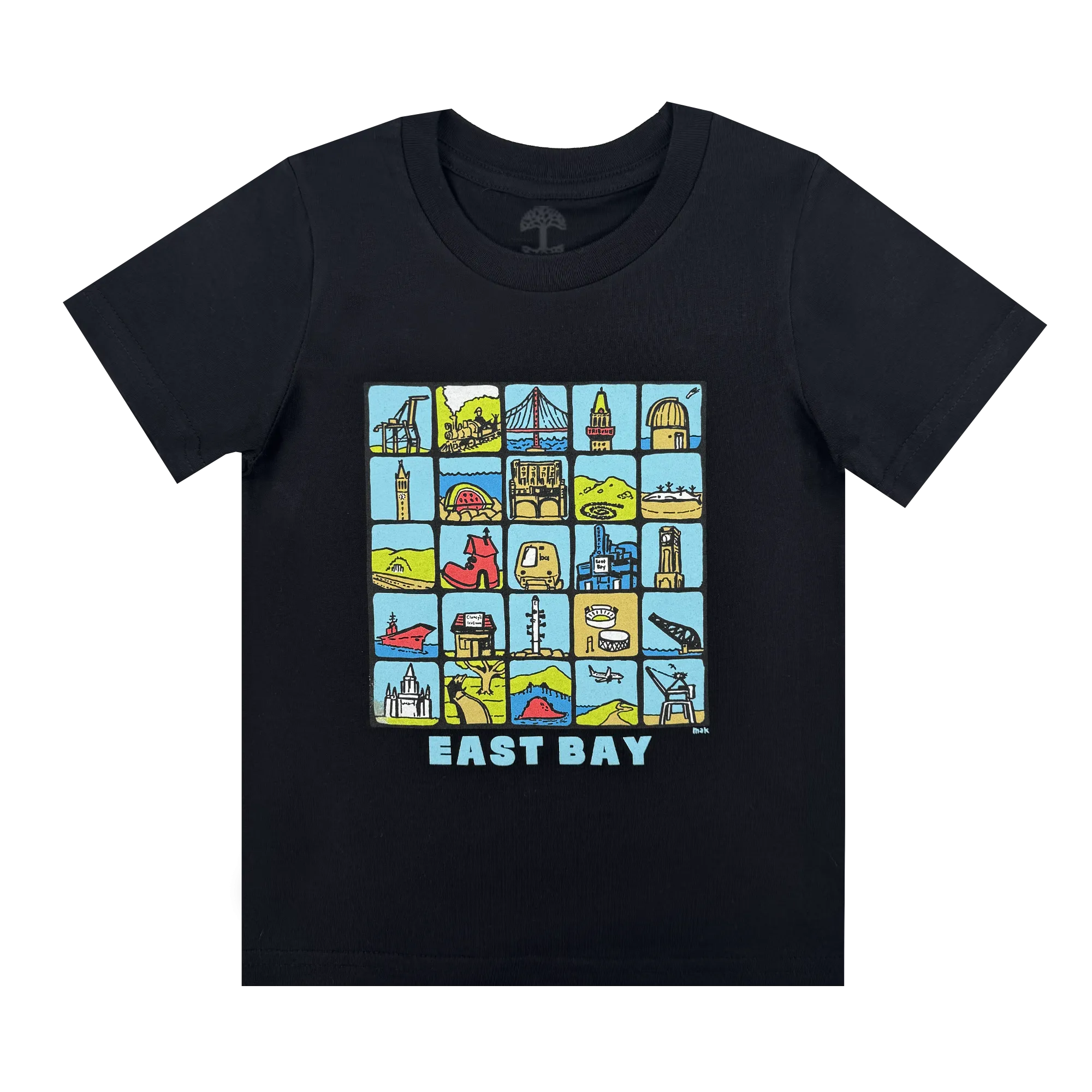 Toddler East Bay Landmark Tee