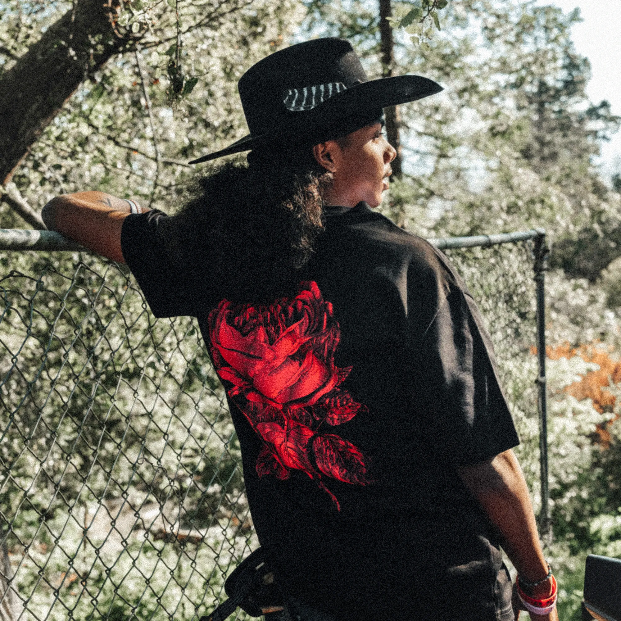 Town Rose Heavy Tee