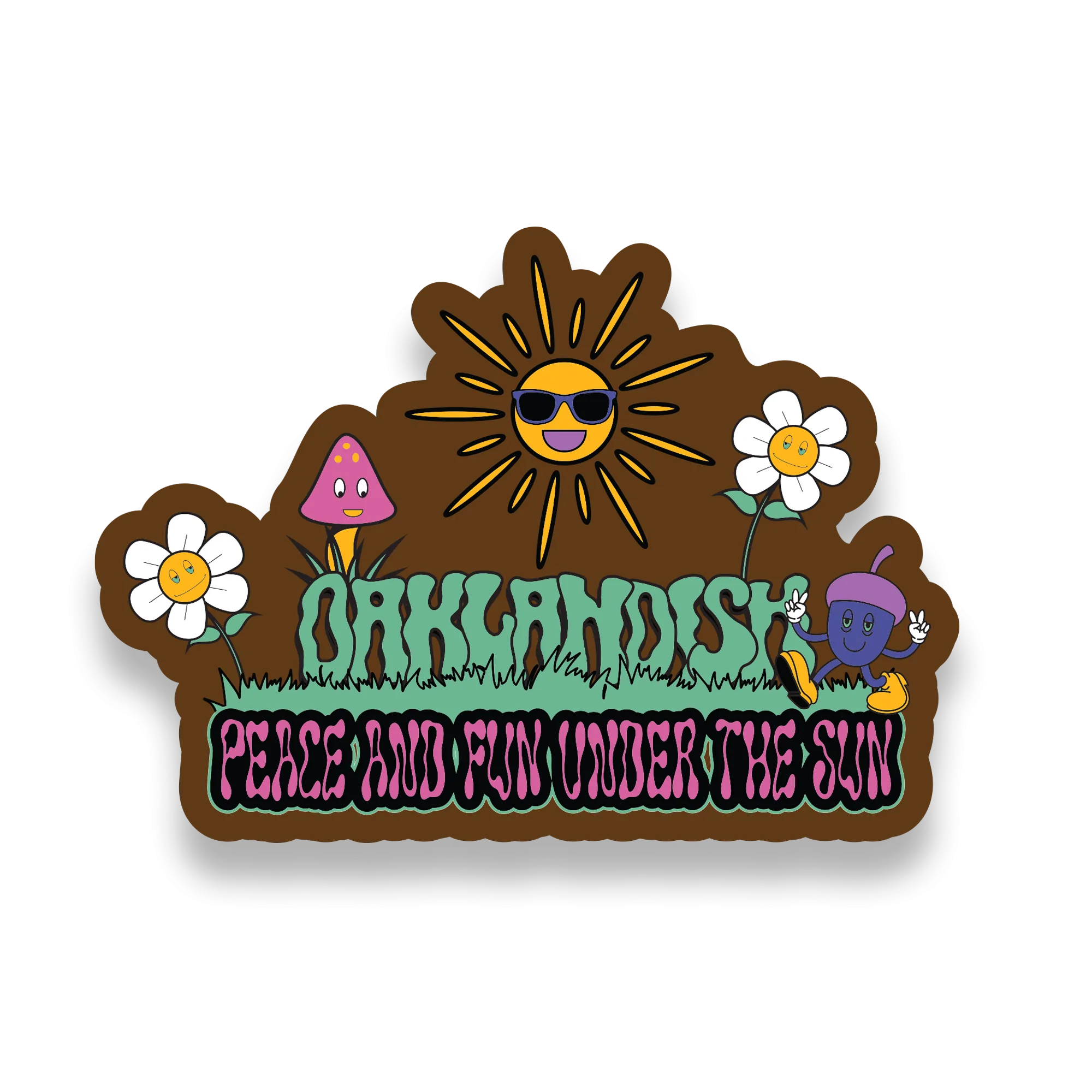 Under The Sun Sticker