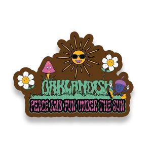 Under The Sun Sticker