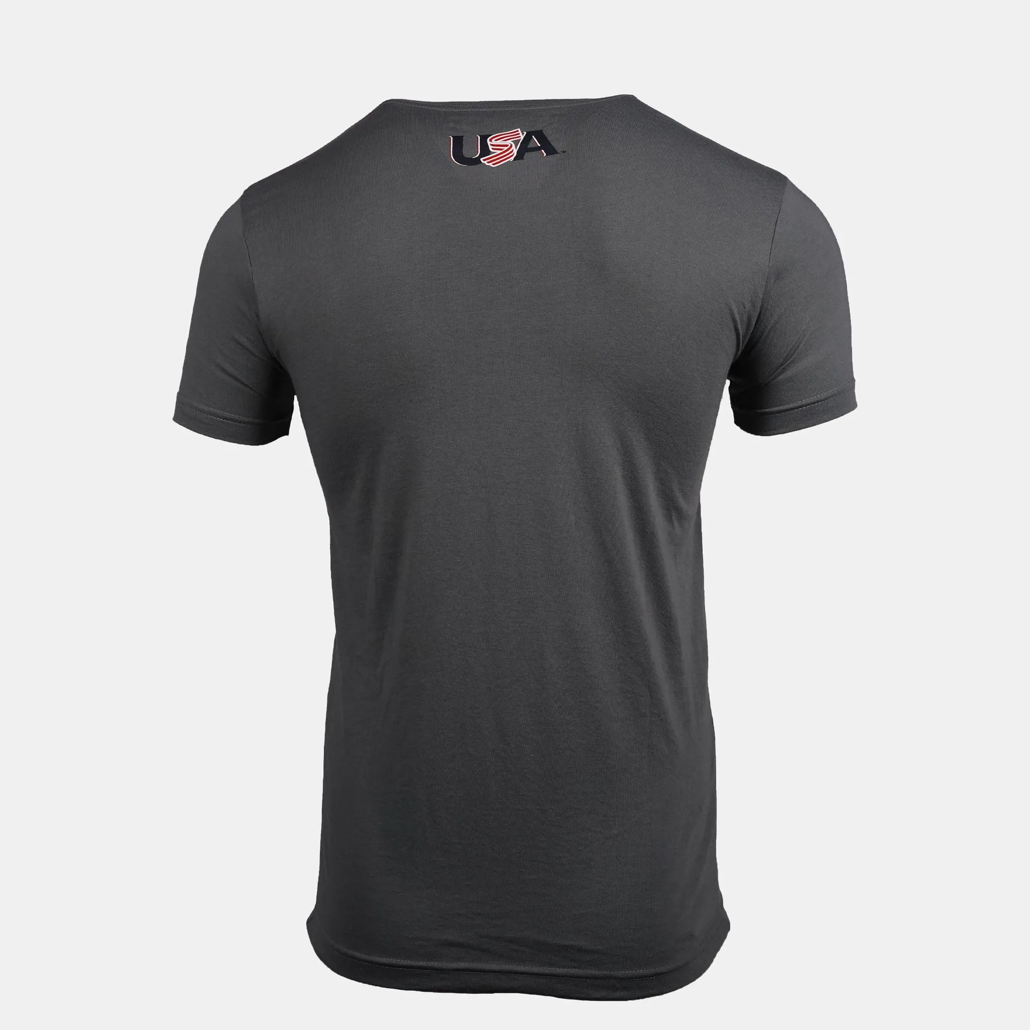 USA x Baseballism Grey Outfield Fence Tee