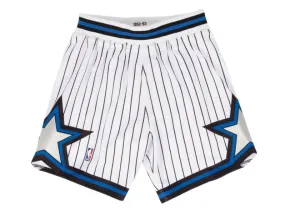 White Orlando Magic Mitchell & Ness NBA Men's Authentic NBA Shorts