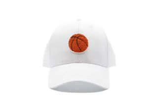 White Snapback Hat   Terry Basketball