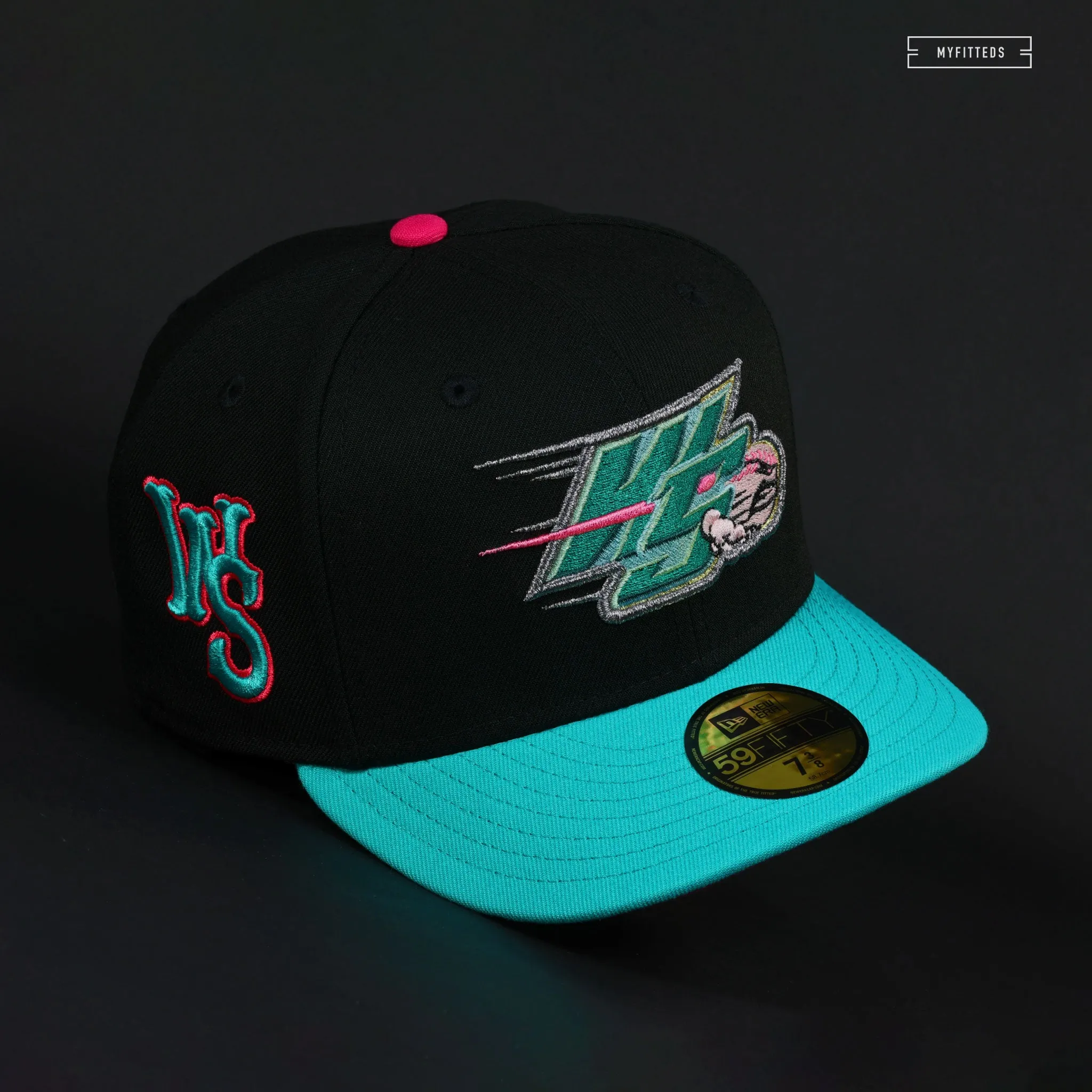 WINSTON SALEM DASH "FLIGHTS" SOUTH BEACH PRE HEAT 8 NEW ERA FITTED CAP