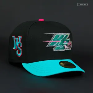 WINSTON SALEM DASH "FLIGHTS" SOUTH BEACH PRE HEAT 8 NEW ERA FITTED CAP