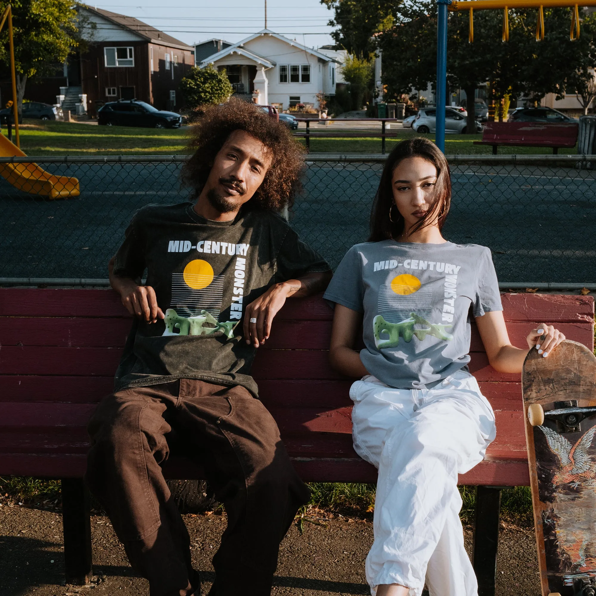Women's Mid-century Monster Tee