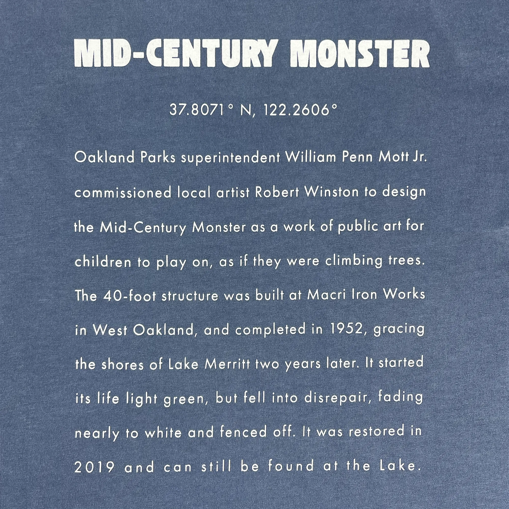 Women's Mid-century Monster Tee